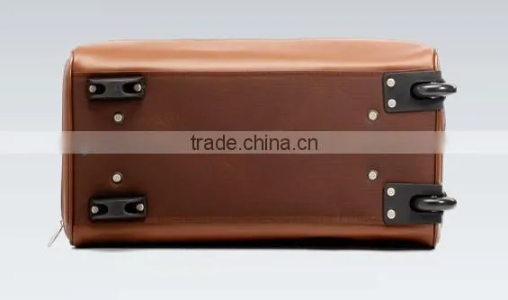 New Trendence Grey Felt luggage bag