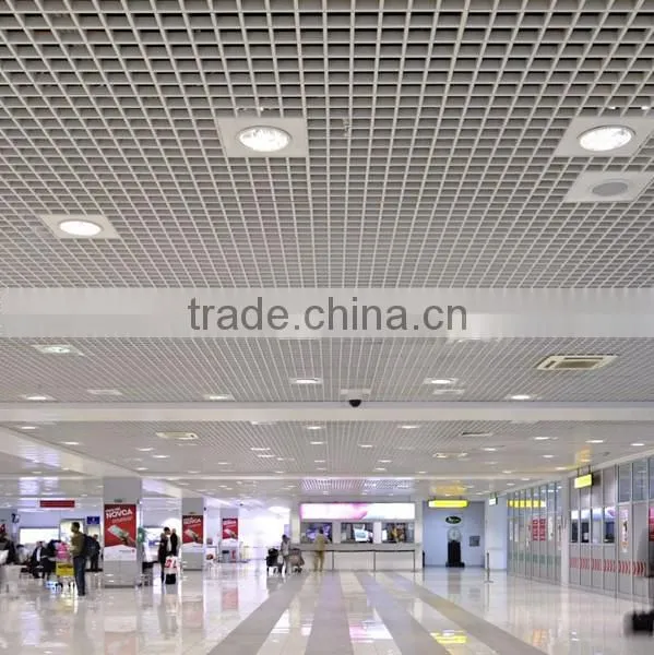 Fireproof aluminum metal pop ceiling design in ghana