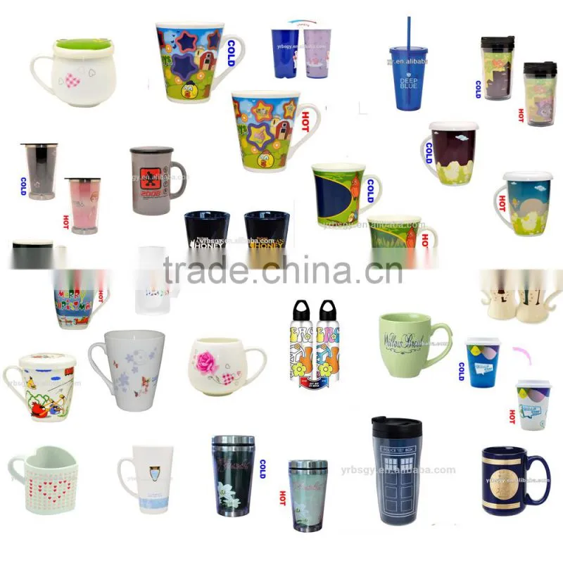 Cortunex Heat Sensitive Color Changing Coffee Mug, Have a nice day Flowers Design