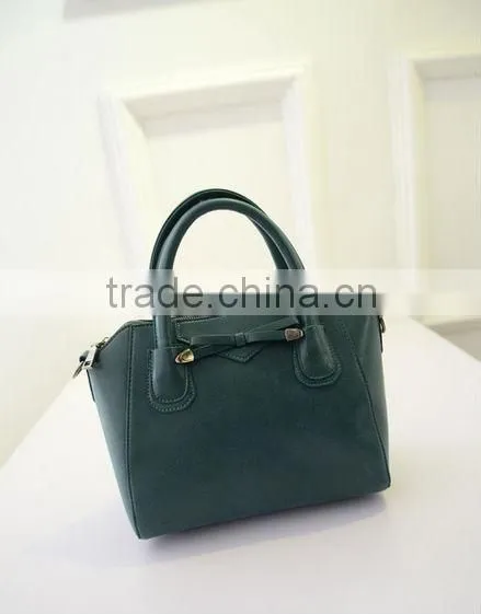 trend elegance bow tie simple leather women's bags