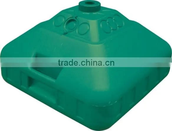 10L round plastic umbella stand /water base for good sale
