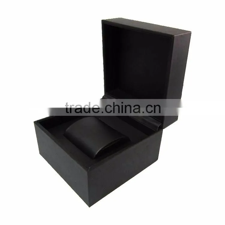 Luxury Black Wooden Watch Box & Watch Case For Men.