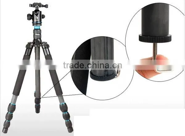 Professional Carbon Fibre Tripod Ball Head Monopod For Digital Camera DSLR