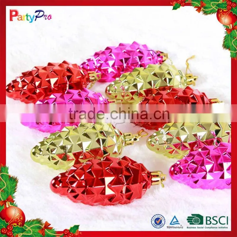 Partypro 2015 Wholesale Christmas Decorations Colorful Balls Christmas Balls With Wire