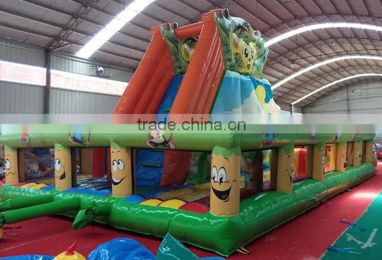12m by 7m giant outdoor playground inflatable toy for kids