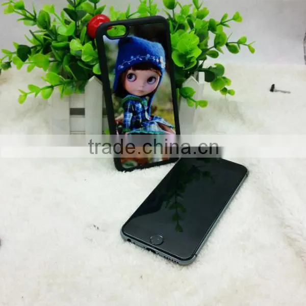 TPU sublimation phone case for iPhone 6 sublimation printing