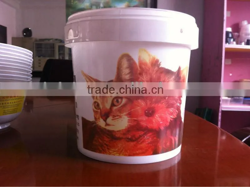 DAKE-150T automatic plastic bucket printing machine,PLC