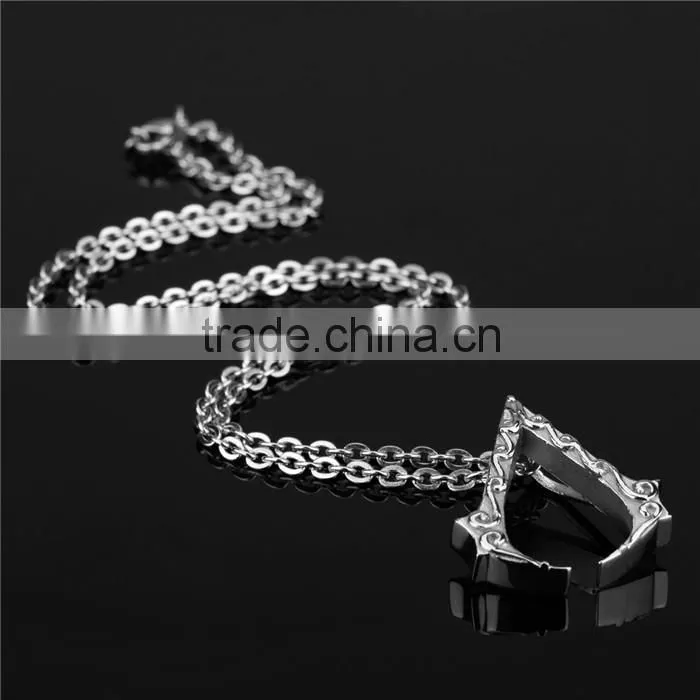 Latest design piercing necklace jewelry for women