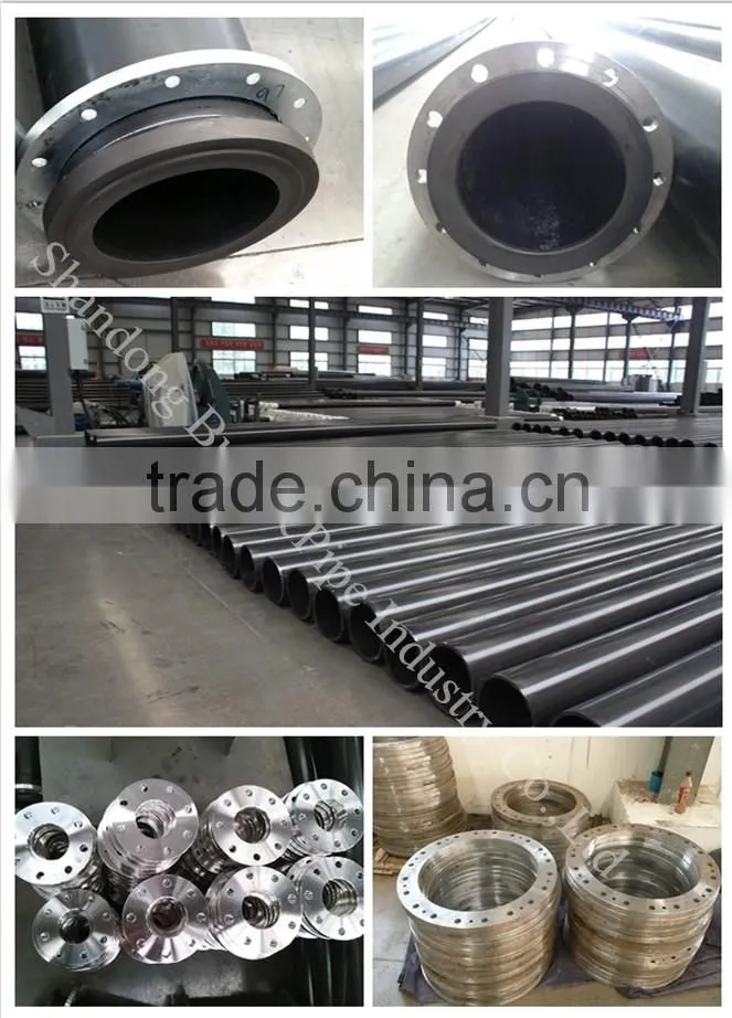 Wear Resistant HDPE Cutter Suction Dredger Pipes
