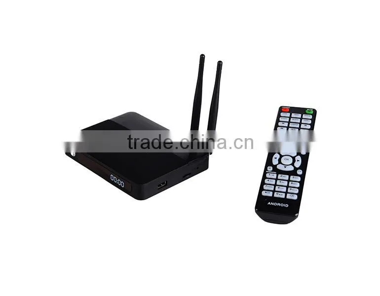 octa core Android 5.1 TV Box RK3368 Cortx-A53 Octa Core 2GB 16GB H.265 4Kx2K BT4.0 With 2 Antenna Smart Media Player