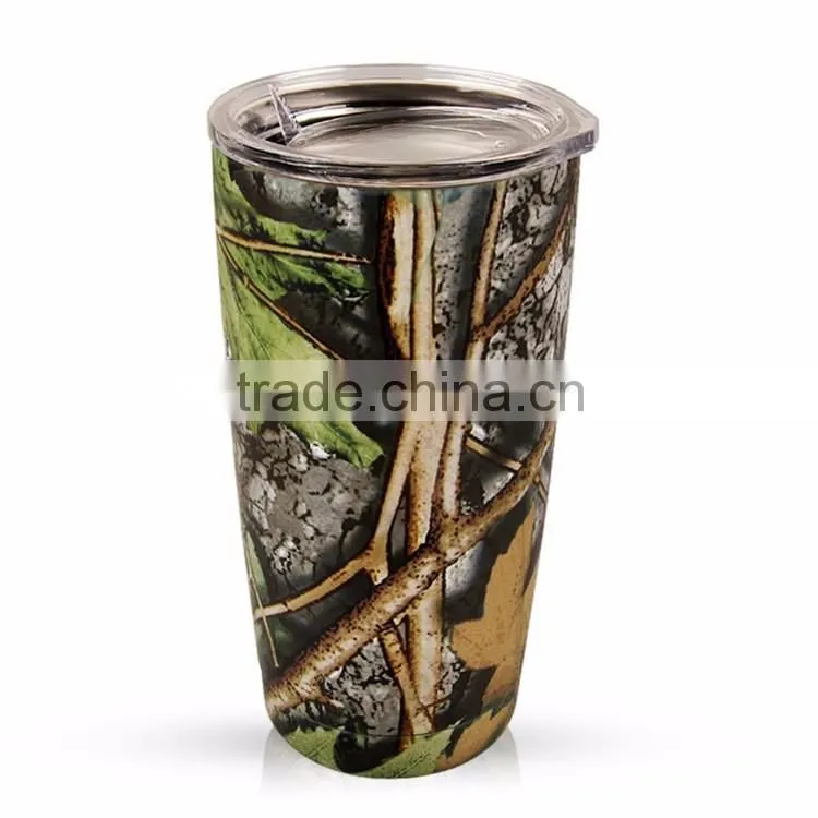 Nice Insulated Stainless Steel Beer Mug with Cup Sticker