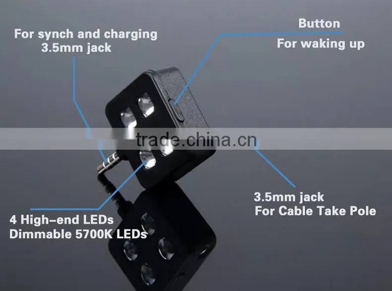 Hot sale selfie speedlite led flash light mobile phone flashing lights for andriod phones