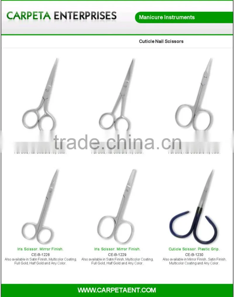Cuticle Scissors & Nail Care Tools