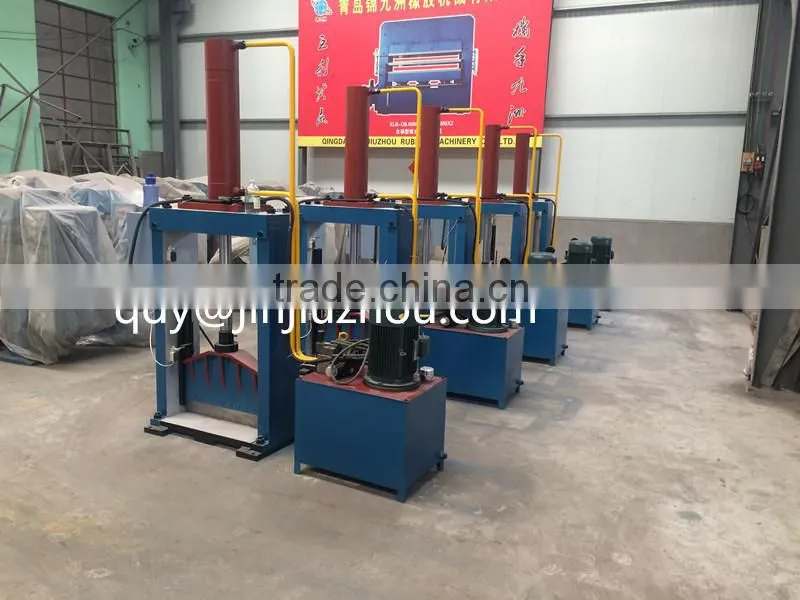rubber guillotine cutter / hydraulic rubber cutting machine