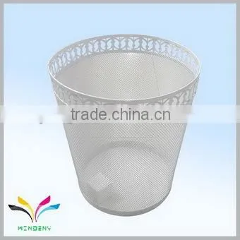 Hangzhou manufacture metal mini desktop cheap trash can for 13 gallobn trash