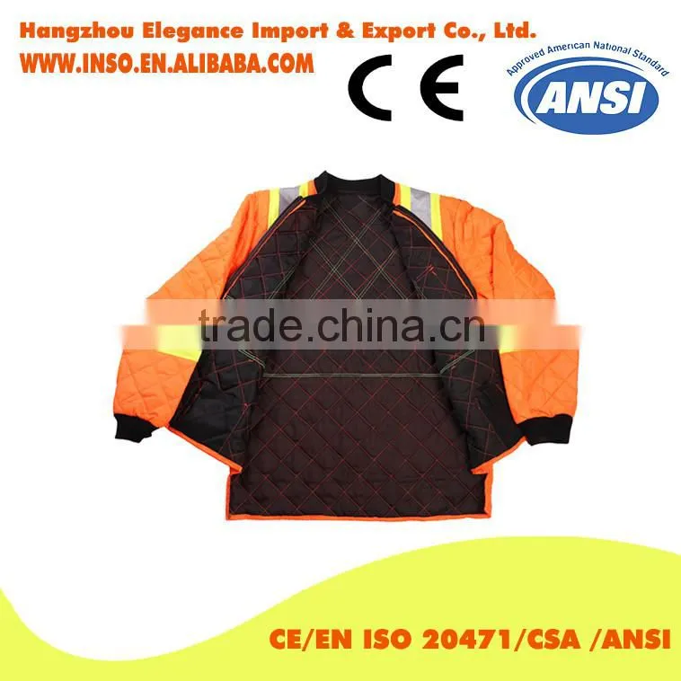 Winter Outdoor Workwear Coat Men Working Jacket Reflective Safety Jacket roadway safety