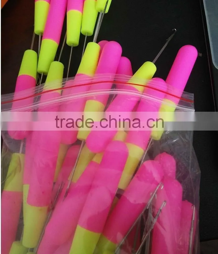 Best Quality 50pcs/lot 15cm Plastic Handle Crochet Hook needles for making dreadlock