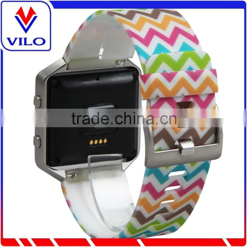 Best Quality Replacement Band Silicone Watch Strap Adjustbable Wrist Band for Fitbit Blaze Accessory Band
