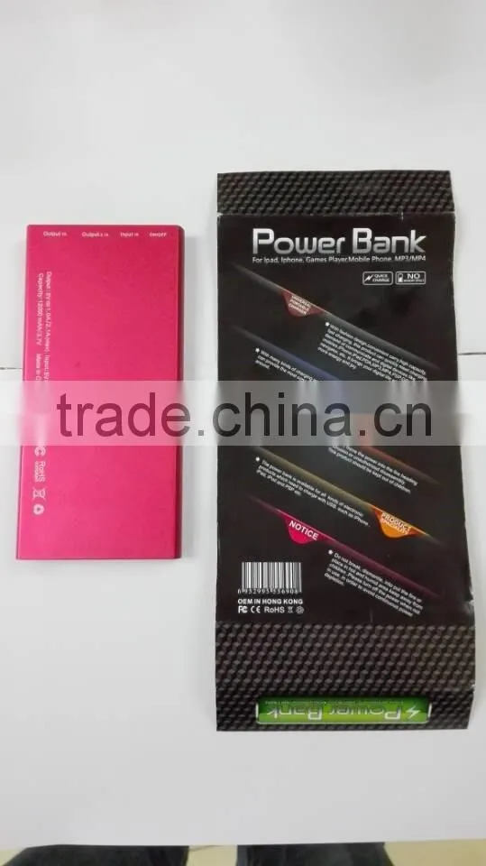 Lower price and good quality mini power bank power bank solar