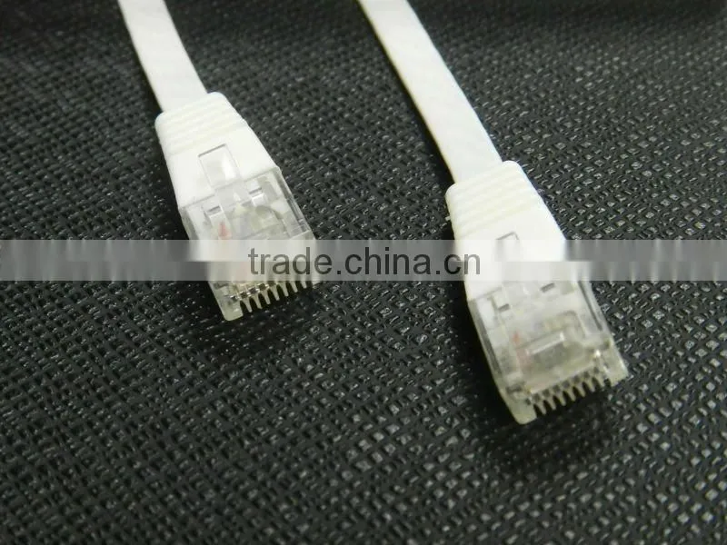 Flat UTP 6FT Cat5e Lan Cable with FCC Compliance