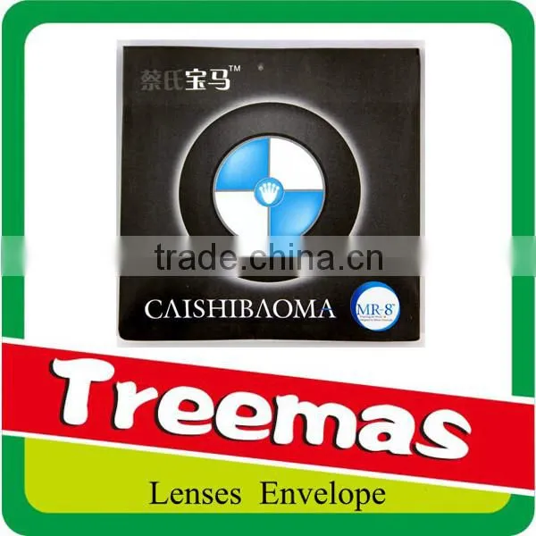 Optical lens envelope custom logo wrapping paper