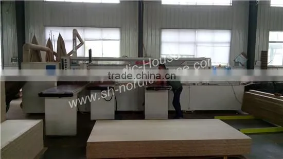 Convenient and fashionable flat packing bedroom funiture built in wardrobe