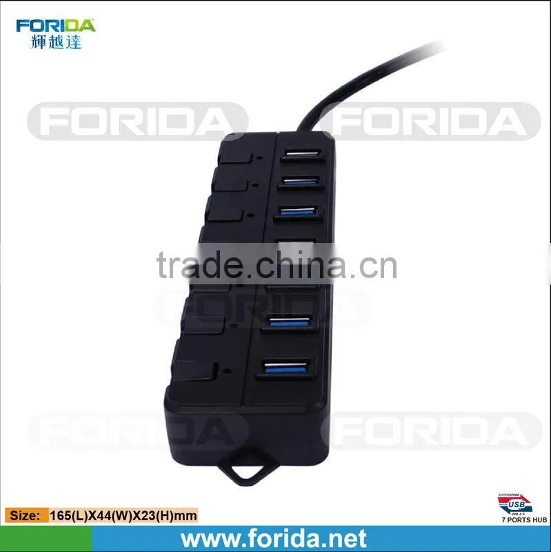 Hot Selling Usb 3.0 Hub 7 Port