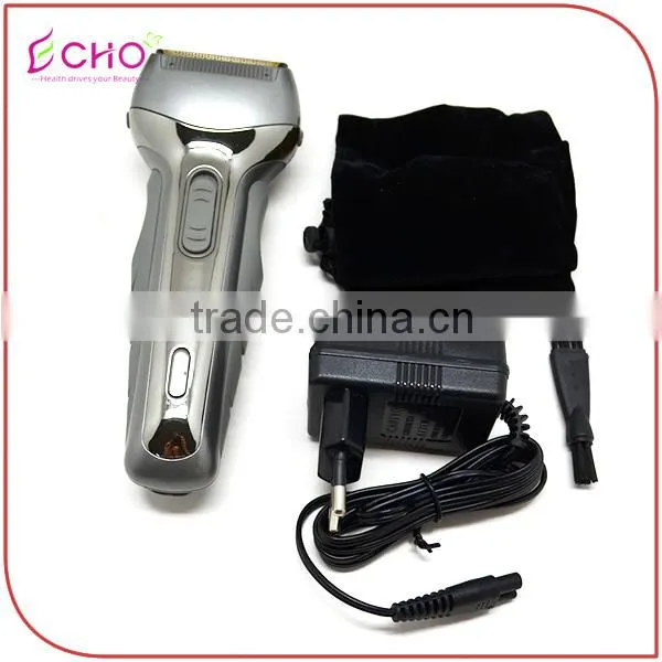 Electric Rechargeable Double Blade Waterproof Men's Shaver Trimmer