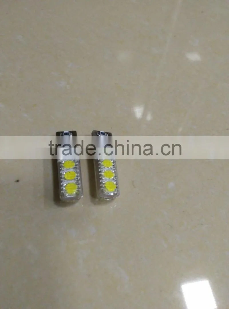New style T10 W5W Silica COB 6SMD High Power 194 168 t10 led light