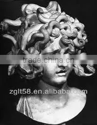 White Fiberglass Statue