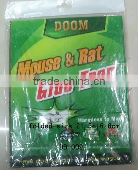 2012 Hot Sale strong adhesive cardboard mouse glue traps