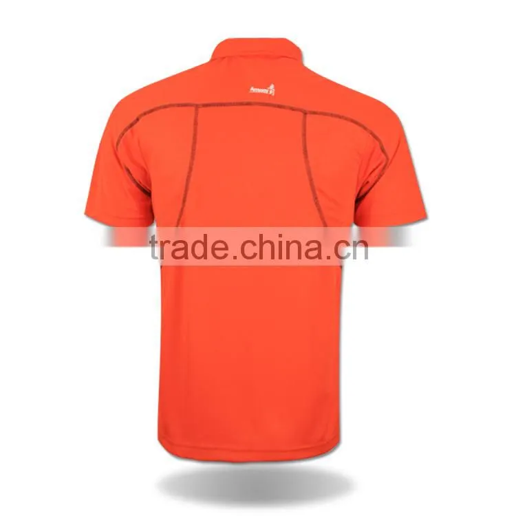 New design sexy zip collar orange bike cycling wear