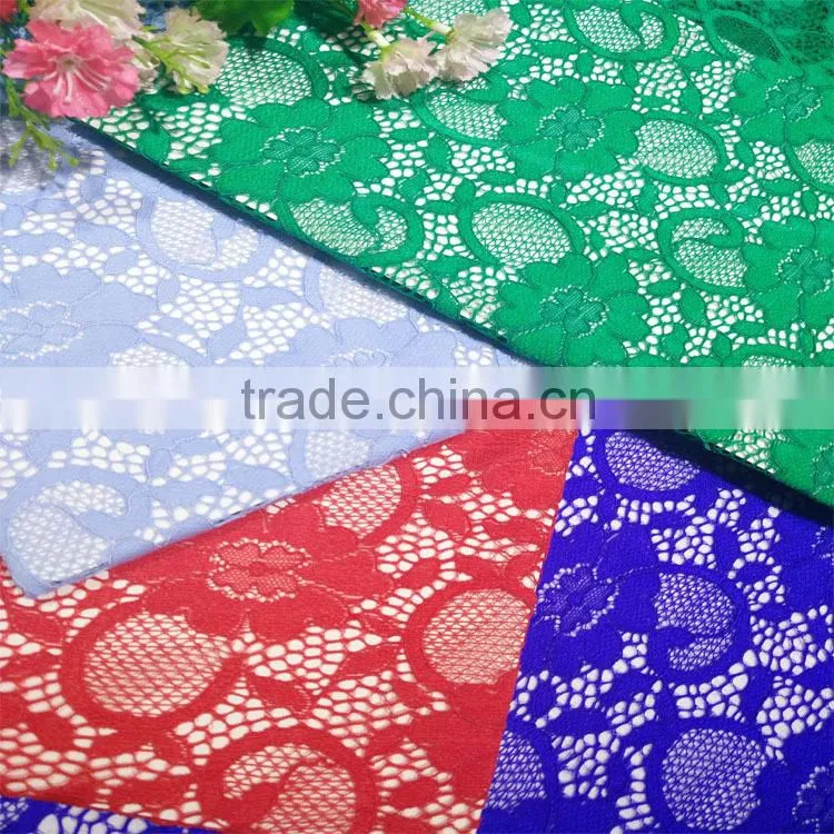 2016 Hot NS Elastic Lace Fabric for Swimwear, Women's Dress