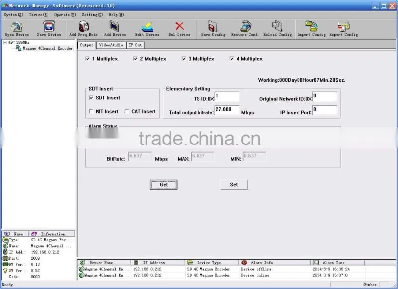 SC-1302 Magum 4-channel IPTV encoder