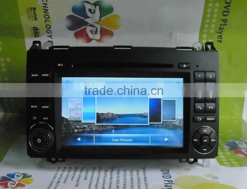 2 DIN Auto car radio for Mercedes-Benz B200 DJ7070