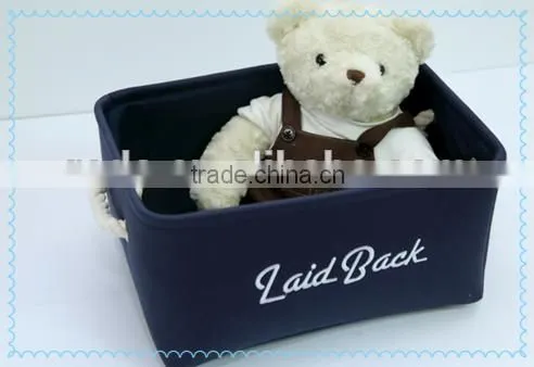 Roda wholesale portable canvas fabric homeusage organiz cloth toy storage bag