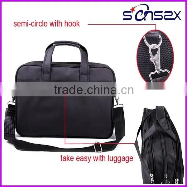 simple brown computer satchel bag for men acrylic briefcase