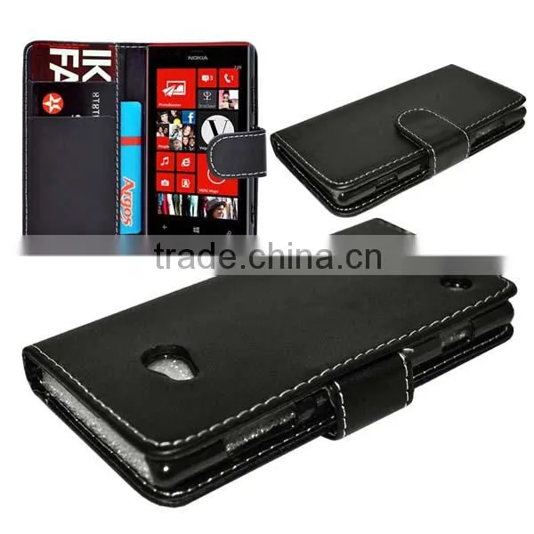 pu leather case cover stand for Nokia lumia 720
