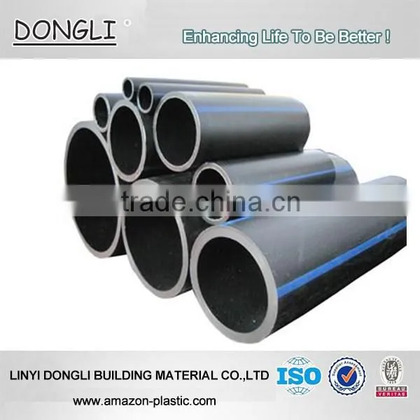 Buried HDPE pipe water pipe and fitting 1.6MPa manufacturer