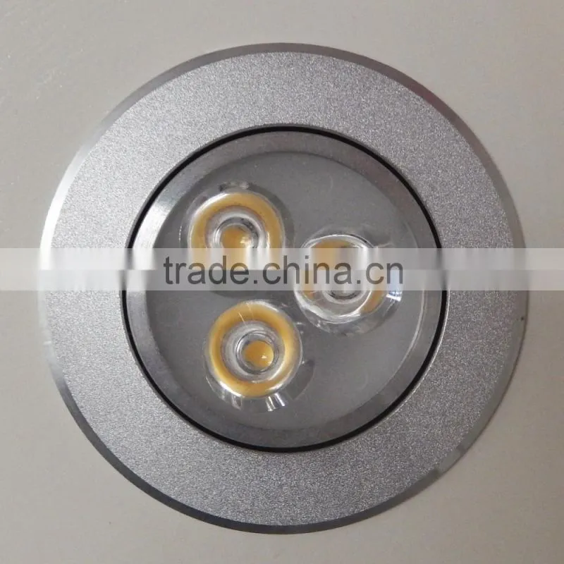 3w ceiling lamp 30 degree adjustable recessed led ceiling light