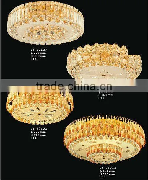Antique modern design glass ceiling lamp