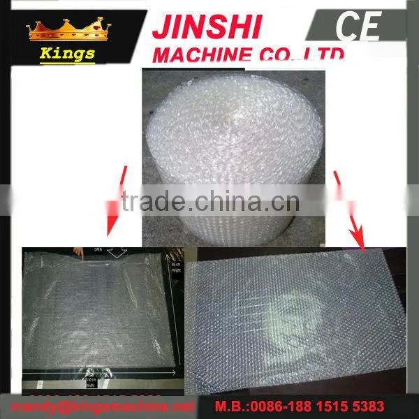 JSQB-800/1000 Automatic High-Speed Quakeproof Bubble Film Bag Making Machine For Sale (Kings Brand)