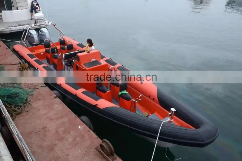 2016 NEW MODEL SAR RIB BOAT 1000 RESCURE BOAT RIGID INFLATABLE BOAT