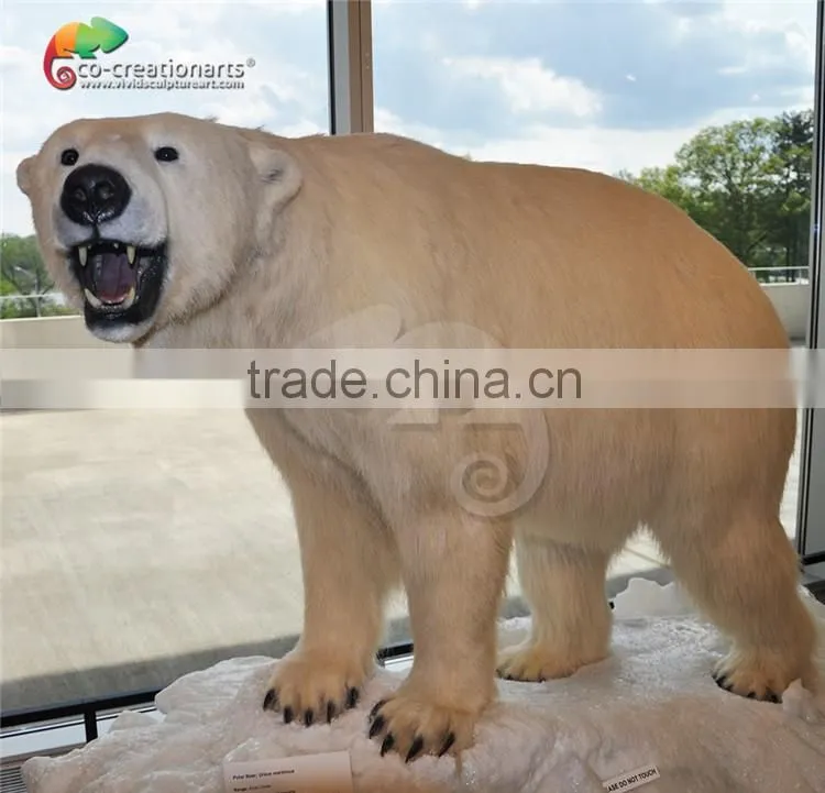 High simulation animatronic animal polar bear