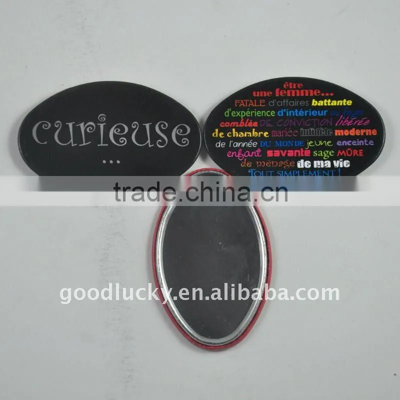 2013 Made in china promotion gift smile mirror keychain