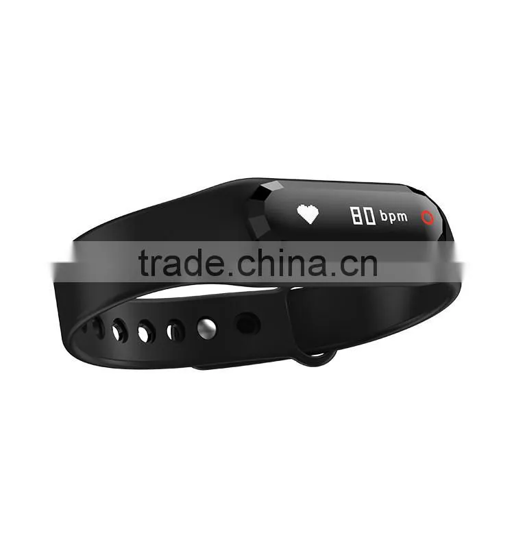 Bluetooth 4.0 Smart bracelet support heart rate monitor pedometer Bluetooth 4.0 Android 4.4 ios 7.0 smart wristband