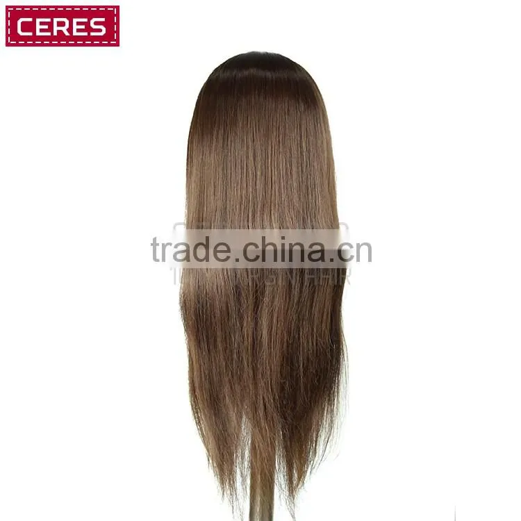 Cosmetology Mannequin Manikin Training Head with Synthentic Fiber