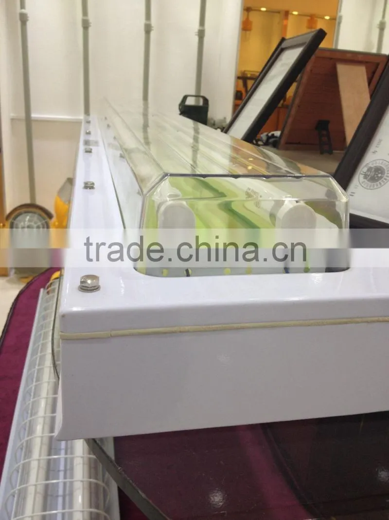 Explosion-proof front access fluorescent lamp LED light