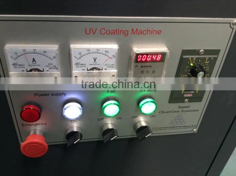 hot sale Double100 650UV coating machine, UV lamination machine