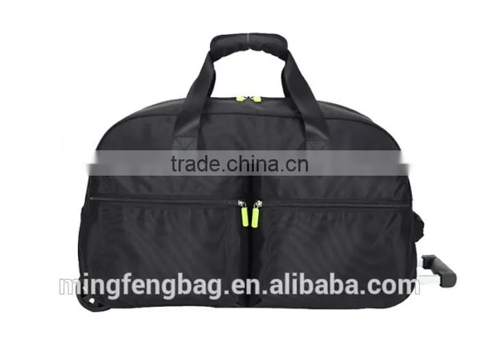 Custom High Quality Fashionable Multifunction Waterproof Large Capacity Tote Travel Trolley Luggage Bag